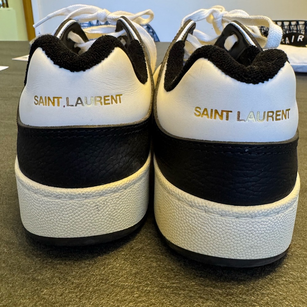 Saint Laurent SL/61 Low-Top Sneakers Men’s Size 42 - Picture 6 of 7